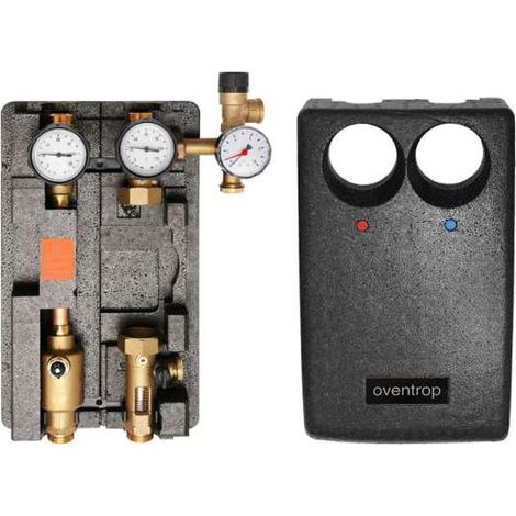 Oventrop Zweistrang Solarstation Regusol L ohne Pumpe mit Luftflasche im Vorlauf 2-15 l/min 1368075