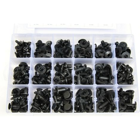 ACCESSORI CLIP 190 PZ INCASTRO CARROZZERIA FERMI PARAURTI PANNELLI PORTIERE 864