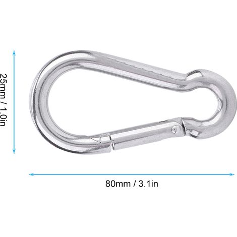 Mousqueton de Plongée Sécurisé KEEP DIVING - Accessoire Équipement de Plongée (1/5)