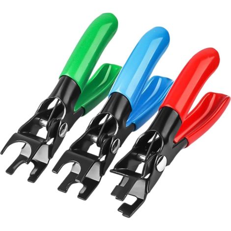 3-Piece Car Water Line Clamps and Clamps, Oil Line Separator Clamps, Car Line Tool, Vehicle Maintenance Tool