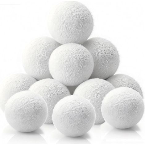 Flottant Absorbeur d'éponge de Piscine, 7.5 cm Absorbeurs de Piscine Réutilisables, Boule D'élimination D'écume, Eponge Anti Mousse Spa, Boules Absorbantes pour Piscine, Spas, Bains à Remous (1/5)