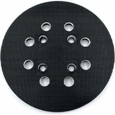 Plateau de ponçage pour Bosch (Ø 125 mm. dureté moyenne avec système accessoires pour ponceuse excentrique PEX 300/400 AE / 4000 AE / Advanced Orbit 18. (1/4)