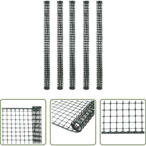 vidaXL HDPE - Maschendraht 5 Stk. HDPE 1 x 1,2 m Grün (1/5)