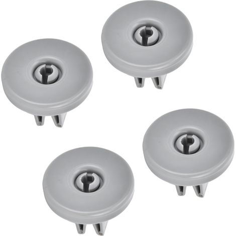 Lot de 4 roues de rechange de 40 mm en PP pour panier inférieur de lave-vaisselle AEG Favorit (1/5)