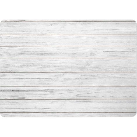 Tapis de Bain Diatomite "Agave" 50x70cm Gris
