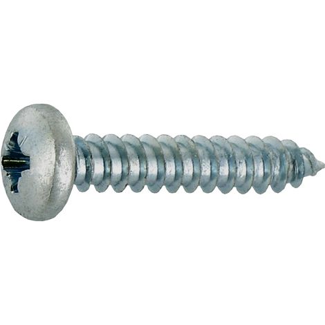 Vis Tôle Tc Pozi Acier 3,5x13 Sachet 24 Pce - Vynex  Schrauben Blech Tc Pozidriv Stahl 3,5x13 Beutel 24 Stück - Vynex