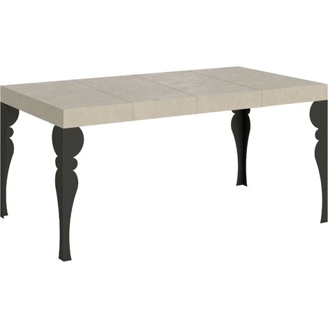 Tavolo Allungabile 140-244x90x77 cm Paxon Premium Cashmere Telaio Antracite (1/4)