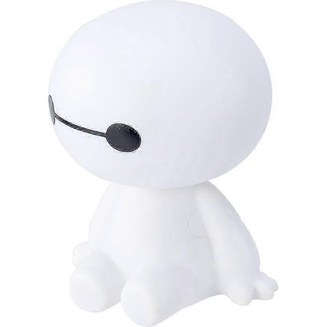 Décoration intérieure de voiture : poupée robot Baymax mignonne à tête tremblante (1/5)