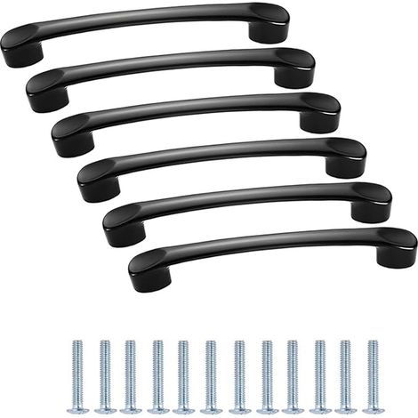 Kitchen Cabinet Handles 96 mm Hole Spacing Drawer Handles Cupboard Handles Aluminium Alloy with Screws for Drawers, Cabinets, Cupboards (1/4)