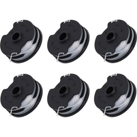 Lot de 6 bobines de rechange pour débroussailleuse sans fil Parkside PRTA 20-Li C3 IAN351753 (1/5)