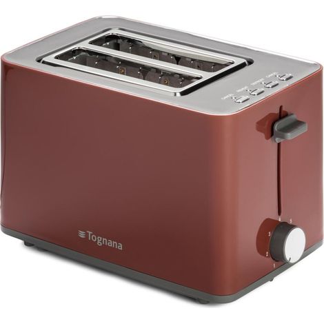 Tognana Porcellane Toaster mit Toastzange Roter Apfel (1/3)