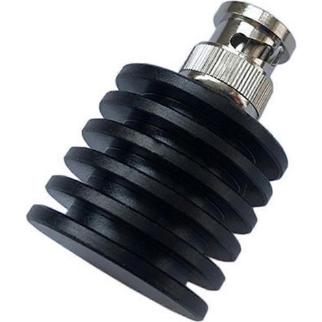 connecteur BNC mâle, terminaison coaxiale, charge fictive 5 W 3 GHz 50 ohms, accessoires plaqués (1/5)