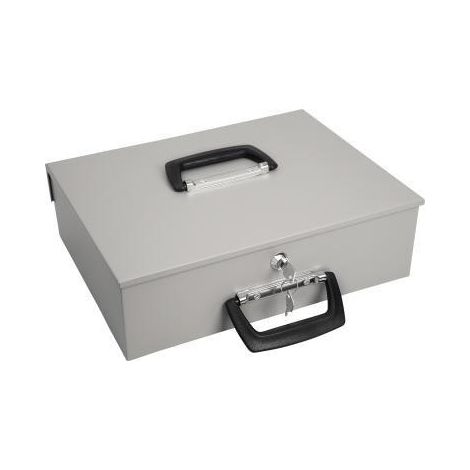 WEDO 1554465 Geldkassette (B x H x T) 355 x 100 x 275 mm Lichtgrau (1/4)