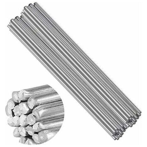 Baguette de Soudure, 50 pièces électrodes de soudage soudure en aluminium à basse température de 2,0 mm - Tiges de soudure faciles à fondre - Résistance à la corrosion (50 cm) (1/4)