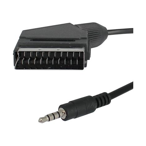 Cordon Péritel / Jack 1m80 A/V