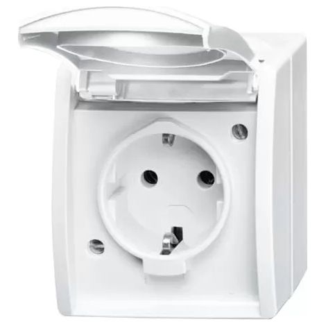 Busch-Jaeger SCHUKO-Steckdose 20 EWN-54 (1/2)