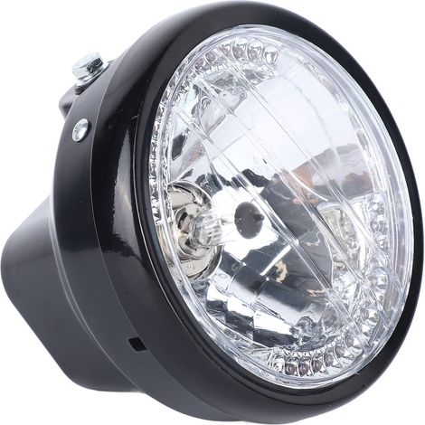 Phare de moto, type universel, robuste et durable, ampoule LED de 7 pouces, utilisation de jour comme de nuit, haute luminosité. (1/5)