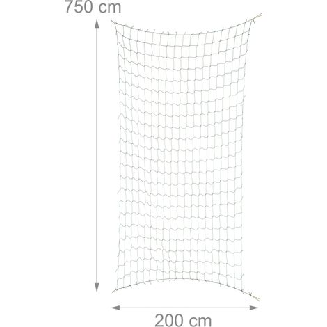 Rete di supporto per piante rampicanti giardino 150 x 100 cm facilita il raccolto in polietilene verde 130015628
