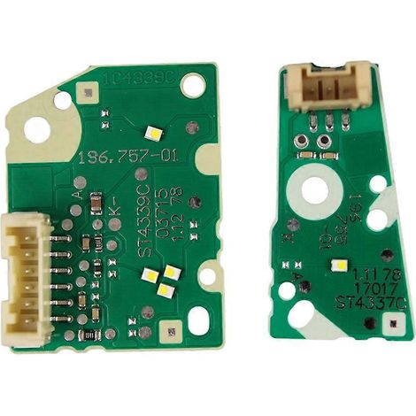 Module de puce LED pour phare gauche (DRL) avec clignotants et feux de jour (DRL) pour modèles 2016-2018 (référence 19675701 ou 196.757-01). (1/5)