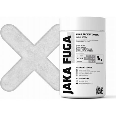 ¿QUÉ LECHADA  Lechada epoxi gris claro 1 kg