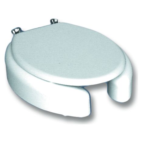Sedile alza wc da cm 10 con coperchio (1/5)