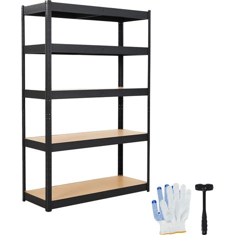 Estantes de almacenamiento, estructura de acero resistente, configuración ajustable, 48x24x72 pulgadas (1/2)