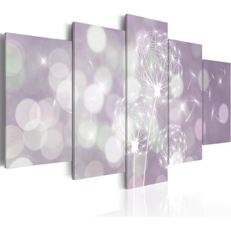 Tableau Imprimé "Concert Violet" 100 x 200 cm (1/2)