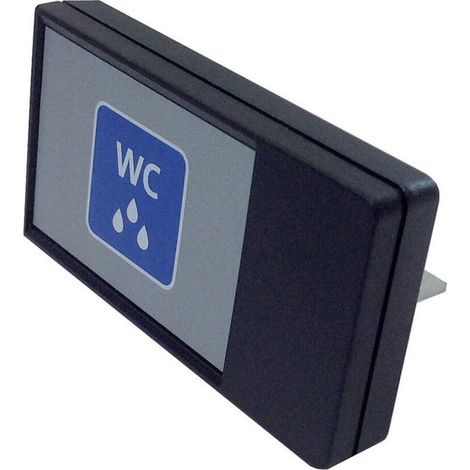 Transmisor de radio universal para carril soporte articulado.