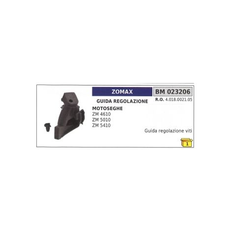 Führung für Vergaserschraubeneinsteller ZOMAX ZM4610 ZM5010 Kettensäge 4.018.0021.05