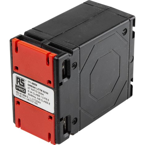 Transformateur de courant RS PRO, 30A, 5 A, 30:5, type A clipser ( Prix pour 1 )