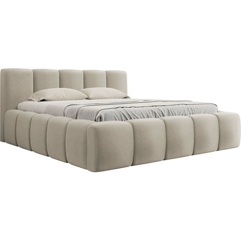 Cama TrendyNest Vulpora I, Paros 02, Doble, 140x200, Tapiz, Somieres, 160x222x71cm