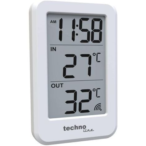 Technoline WS9172 Temperaturstation, Innen- und Außentemperatur, Uhrzeit, einfach und gut (1/4)