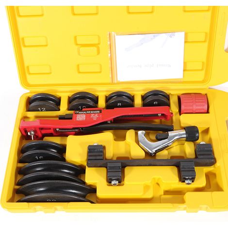 Ø6mm-22mm Manual Tube Bender Kits Portable Copper Pipe Bending Machine Hand Tool (1/5)