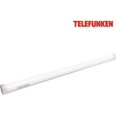 TELEFUNKEN Lampe encastrable LED 57,4 cm, 8 W, 800 lm, IP20, plastique/métal, blanche