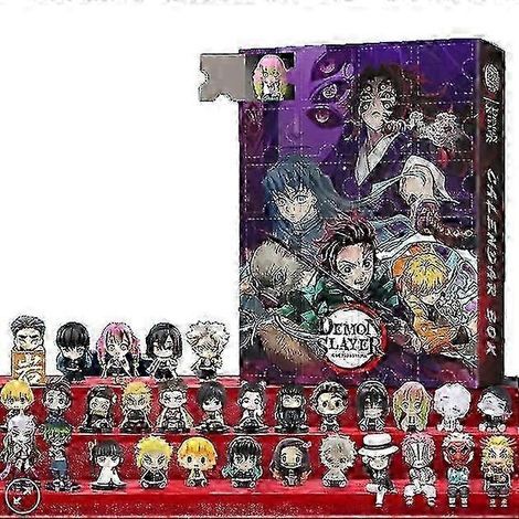 Adventskalender 25-26, Überraschungsbox, Demon Slayer-Thema, ideales Weihnachtsgeschenk (1/3)