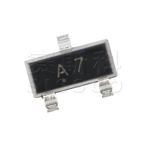 Changdian/Changjing BAV99 SOT-23 switching diode, A7 silkscreen, original electronic component chip, 5 pieces per pack.