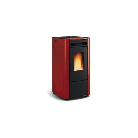STUFA PELLET VENTIL 6,5KW KETTY 5.0 BORDEAUX - 1 pezzo