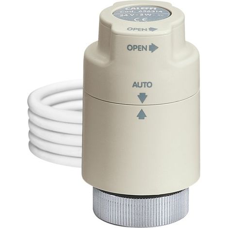 Comando elettrotermico con microinterruttore ausiliario Caleffi 6563 24V