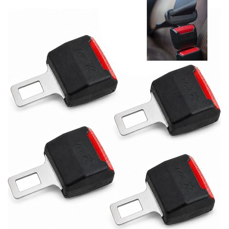 Juego de 4 piezas universales para coche, compatibles con la mayoría de los vehículos, fáciles de usar, color negro. (1/5)