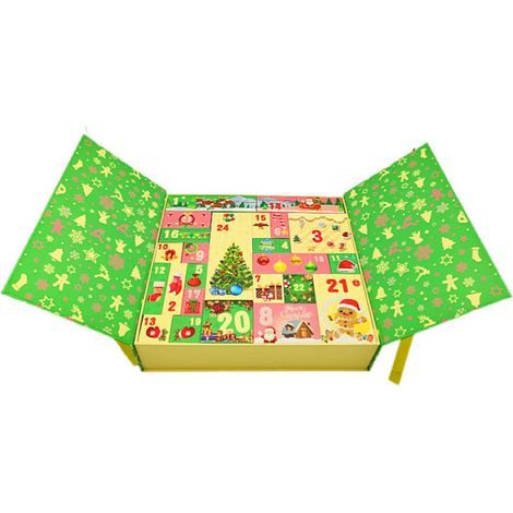 Weihnachts-Adventskalender, dekorativer Countdown-Kalender, Geschenkboxen, DIY-Weihnachts-Adventskalender für Freunde, Kollegen, Kinder usw.