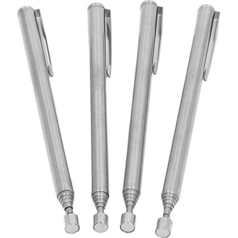 Lot de 12 pinces magnétiques télescopiques de 900 g avec clip de poche. Idéales pour récupérer vis, écrous et goupilles. Un cadeau parfait pour un anniversaire, la fête des Pères ou la Saint-Valentin. (1/5)
