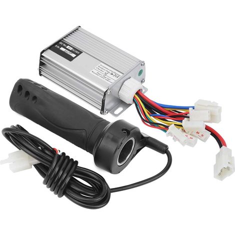 Contrôleur 36 V 1000 W avec poignée d'accélérateur ordinaire à long fil pour vélo électrique