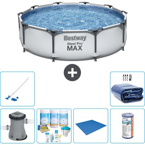 Bestway Bestway Steel Pro MAX Ronde - 305x76 cm - 7-pièces S21676 (1/5)