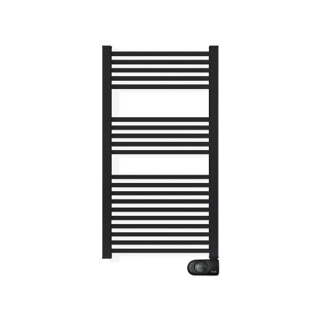 Sèche-serviettes électrique à inertie sèche HJM, 750 W, Square, Noir (1/5)