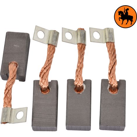 Ensemble de 4 balais charbon 9x13x25,5mm – Pour moteurs BOSCH – Remplacement rapide et efficace – Compatible avec modèles spécifiques (1/3)