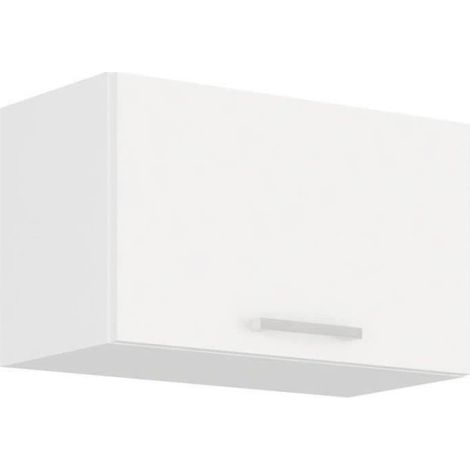 ATLAS Meuble hotte - Décor blanc - L60 x P31 x H72 cm (1/5)