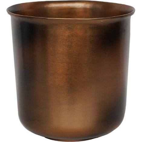 Outdoor Hampton Planter - Metal - L27.5 x W27.5 x H28 cm - Copper