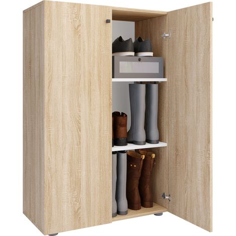 Scarpiera per armadietto in legno Lona 3 110x70x39 - VCM