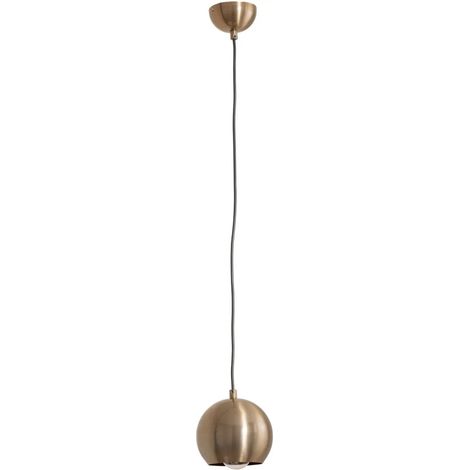 [GEBRAUCHT] B-Ware Hängeleuchte Pendelleuchte Berceste Gold Eisen Leuchte Lampe E27 Led ø 15 Cm