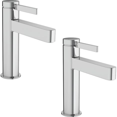 HANSGROHE Mitigeur de lavabo 110 avec tirette et vidage chromé Finoris